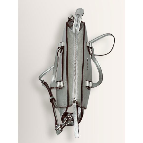 Kate Spade Metallic Jackson Leather Medium Satchel Crossbody Bag - Picture 9 of 16